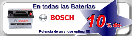 Oferta baterias Bosch